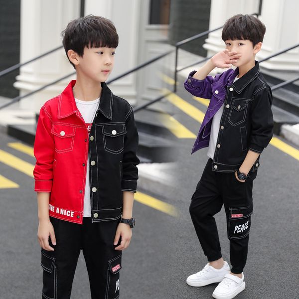 jmffy 2019 new children's jacket boy autumn jackets children denim coats 2 colors toddler outwear school cowboy teenagers 4-15t, Blue;gray
jmffy 2019 new children's jacket boy autumn jackets children denim coats 2 colors toddler outwear school cowboy teenagers 4-15t, Blue;gray