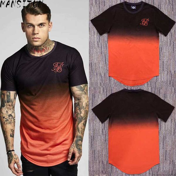 Лето хлопок шелк Siksilk футболка градиент печатных футболки с коротким рукавом хип-
Лето хлопок шелк Siksilk футболка градиент печатных футболки с коротким рукавом хип-