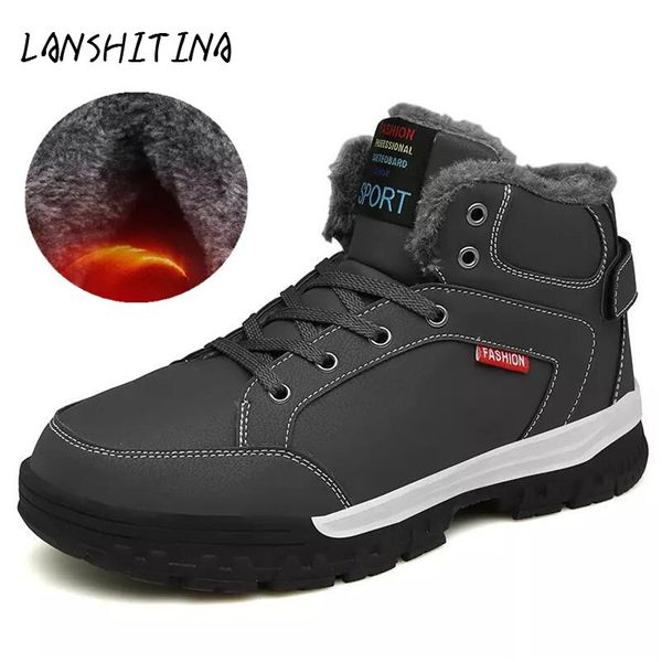 new 2019 winter men snow boots for men sneakers male shoes casual quality waterproof rubber ankle warm plush boots, Black
new 2019 winter men snow boots for men sneakers male shoes casual quality waterproof rubber ankle warm plush boots, Black