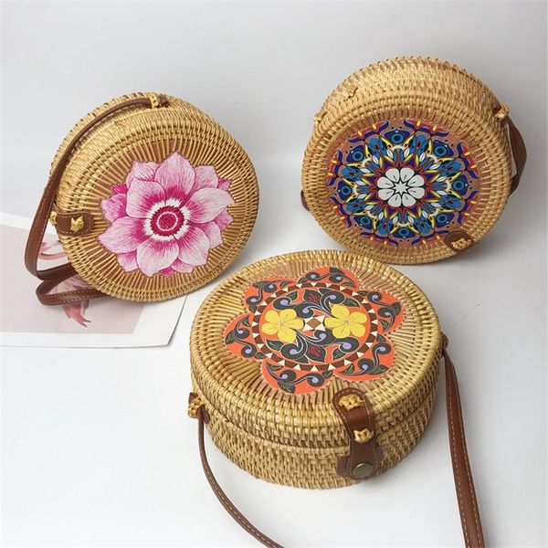 урожай окрашенные ручной работы ротанг сумка круглый сумка 2019 boho цветок печати плеча сумки море пляж сумка круг солома для женщин
урожай окрашенные ручной работы ротанг сумка круглый сумка 2019 boho цветок печати плеча сумки море пляж сумка круг солома для женщин