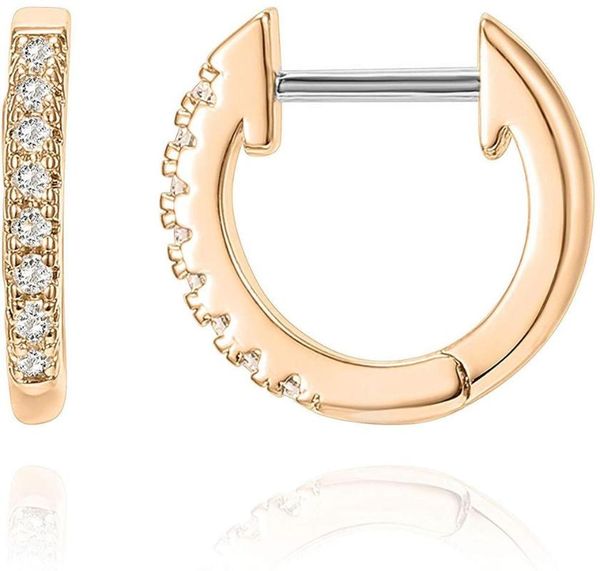 small hoop earrings for women gold hoop zircon mini circle gold earrings gift for women new arrival 2020, Golden;silver
small hoop earrings for women gold hoop zircon mini circle gold earrings gift for women new arrival 2020, Golden;silver