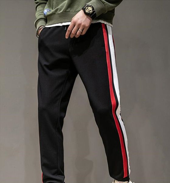 2019 new lj5665 spring casual mens brand track pants long sweatpants men fashion autumn sport thin trousers fitness school pants, Black
2019 new lj5665 spring casual mens brand track pants long sweatpants men fashion autumn sport thin trousers fitness school pants, Black