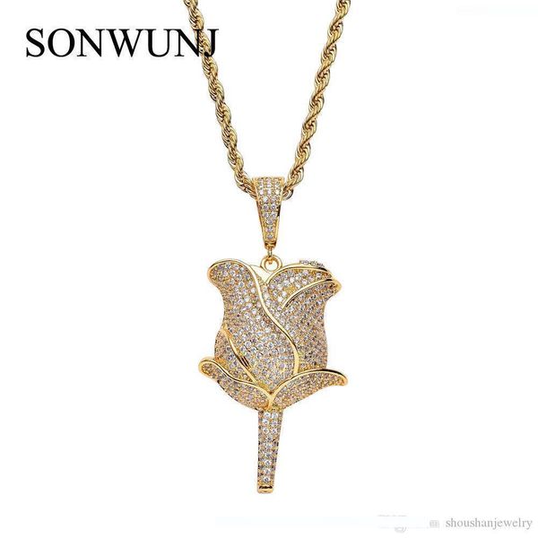 bling bling hip hop rose flower pendant copper micro pave with cz stones necklace jewelry cn048
bling bling hip hop rose flower pendant copper micro pave with cz stones necklace jewelry cn048