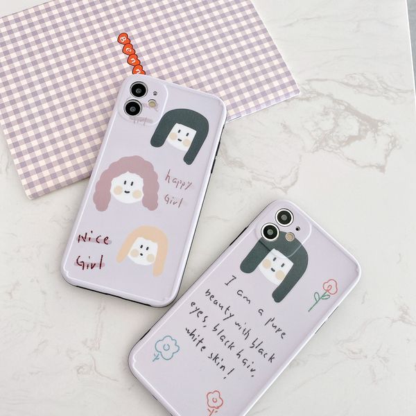 for iphone 11 pro xs max xr cute girl phone case 7 8 x plus imd retro p frame soft cell phone cases
for iphone 11 pro xs max xr cute girl phone case 7 8 x plus imd retro p frame soft cell phone cases