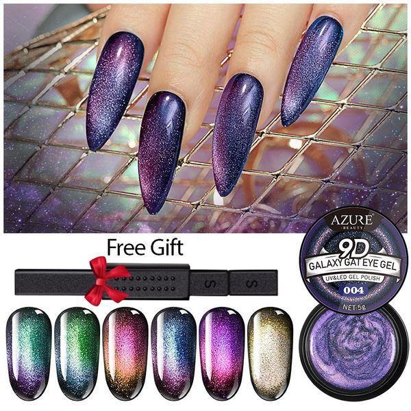 maphie 6pcs/lot 9d chameleon magnetic cat eye nail gel polish semi permanent galaxy cat eye gel need black base soak off uv/led, Red;pink
maphie 6pcs/lot 9d chameleon magnetic cat eye nail gel polish semi permanent galaxy cat eye gel need black base soak off uv/led, Red;pink