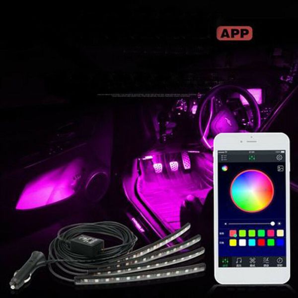 4x led rgb светодиодные полосы автокомплект для ног атмосфера телефон app music control
4x led rgb светодиодные полосы автокомплект для ног атмосфера телефон app music control