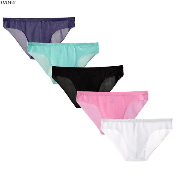 5pcs brand seamless briefs for men ice silk transparent mens underwear u pouch ultra-thin male panties big size, Black;white
5pcs brand seamless briefs for men ice silk transparent mens underwear u pouch ultra-thin male panties big size, Black;white