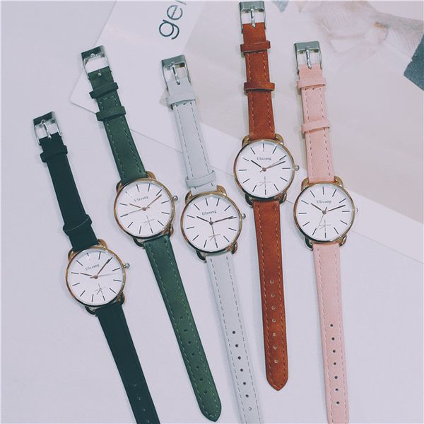 ulzzang simple women vintage leather watches fashion ladies wrist watch gifts with box and the leaves bracelet, Slivery;brown
ulzzang simple women vintage leather watches fashion ladies wrist watch gifts with box and the leaves bracelet, Slivery;brown