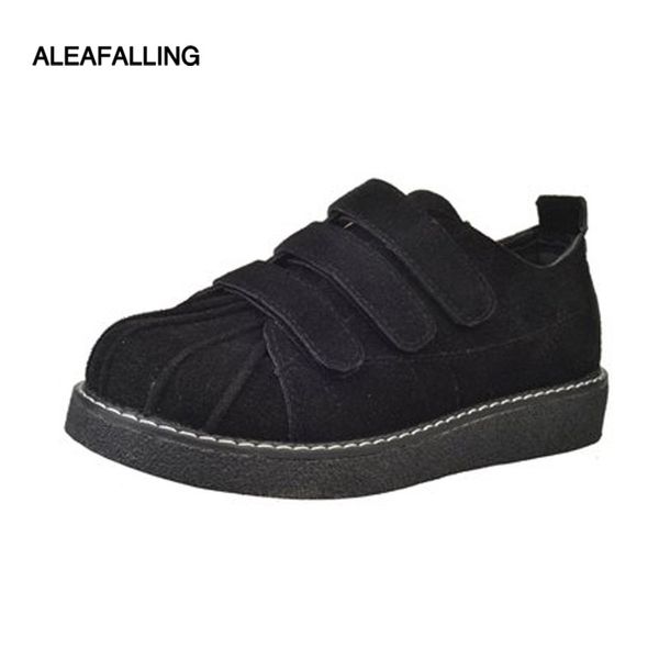 aleafalling classical women boots hook&loop cute simple smart shoes girl's soft leather pleated for spring autumn boots wbt120, Black
aleafalling classical women boots hook&loop cute simple smart shoes girl's soft leather pleated for spring autumn boots wbt120, Black