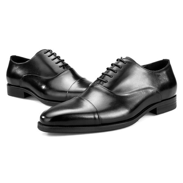 genuine leather mens dress shoes black brown formal business male shoes 2020 british wedding lace up oxford footwear
genuine leather mens dress shoes black brown formal business male shoes 2020 british wedding lace up oxford footwear