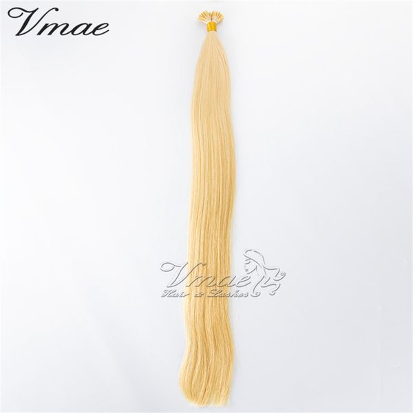 russian straight blonde #613 1g strand 100g keratin stick pre bonded i tip unprocessed virgin human hair extensions, Black
russian straight blonde #613 1g strand 100g keratin stick pre bonded i tip unprocessed virgin human hair extensions, Black