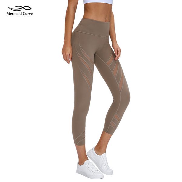 mermaid curve capris pants women tights mesh fabric panels are breathable yoga leggings waistband pocket fitness leggings, White;red
mermaid curve capris pants women tights mesh fabric panels are breathable yoga leggings waistband pocket fitness leggings, White;red