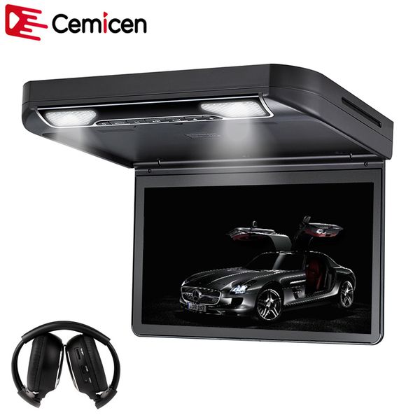 cemicen 13.3 inch hd tft digital wide screen roof mount car dvd player flip down 1080p video usb/sd/hdmi/mp5/ir fm transmitter
cemicen 13.3 inch hd tft digital wide screen roof mount car dvd player flip down 1080p video usb/sd/hdmi/mp5/ir fm transmitter
