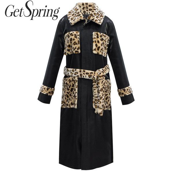 getspring women parka leopard color matching fur patchwork velour women parka winter outwear jacket coat 2019 new vintage coats, Black
getspring women parka leopard color matching fur patchwork velour women parka winter outwear jacket coat 2019 new vintage coats, Black