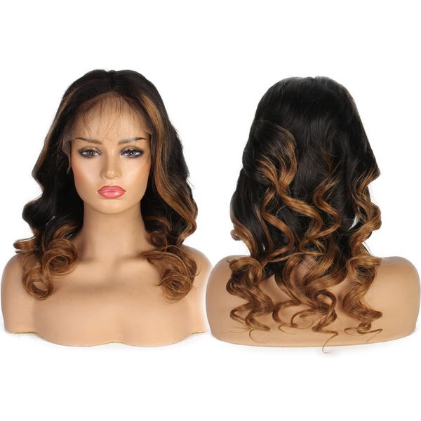13x6 lace front wigs highlight full lace wig brazilian remy lace front human hair wig pre plucked, Black;brown
13x6 lace front wigs highlight full lace wig brazilian remy lace front human hair wig pre plucked, Black;brown