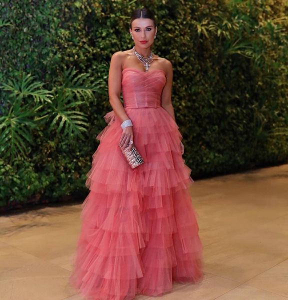 pink tulle prom dresses illusion tiered long sweetheart prom gowns party dress robe de soiree longue, Black
pink tulle prom dresses illusion tiered long sweetheart prom gowns party dress robe de soiree longue, Black