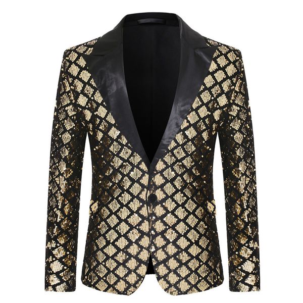 luxury men wedding suit male blazers men's autumn winter korean slim fit print blazer male wedding suit americana hombre, White;black
luxury men wedding suit male blazers men's autumn winter korean slim fit print blazer male wedding suit americana hombre, White;black