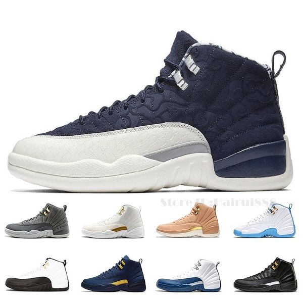 12 12s basketball shoes for men game royal triple black gym red flu game gamma blue the master mens sports sneakers size 8-13
12 12s basketball shoes for men game royal triple black gym red flu game gamma blue the master mens sports sneakers size 8-13