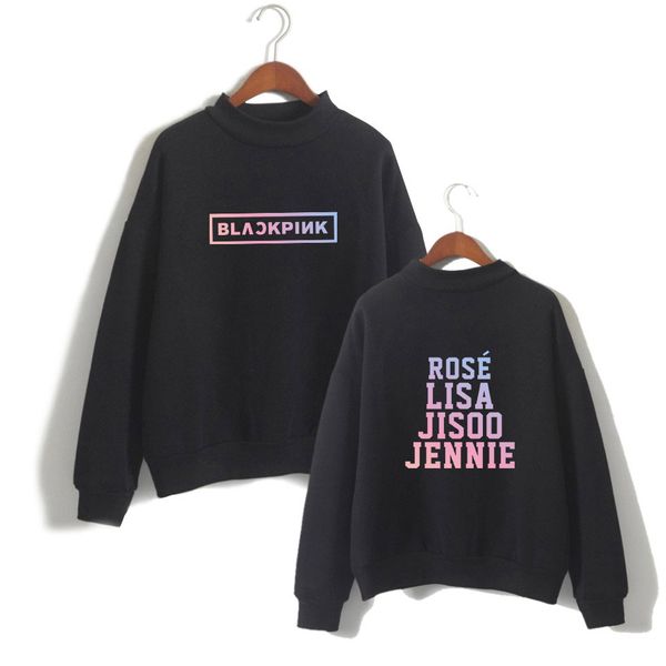 turtlenecks men/women kpop fans autumn winter harajuku popular printing women's clothing turtleneck sweatshirt, Black
turtlenecks men/women kpop fans autumn winter harajuku popular printing women's clothing turtleneck sweatshirt, Black