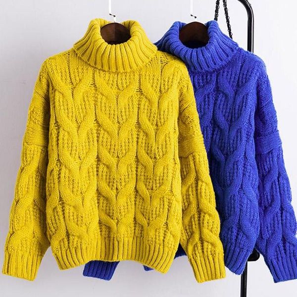 white turtleneck sweaters female thick loose short design blue yellow white 2019 warm sweaters women fashion, White;black
white turtleneck sweaters female thick loose short design blue yellow white 2019 warm sweaters women fashion, White;black