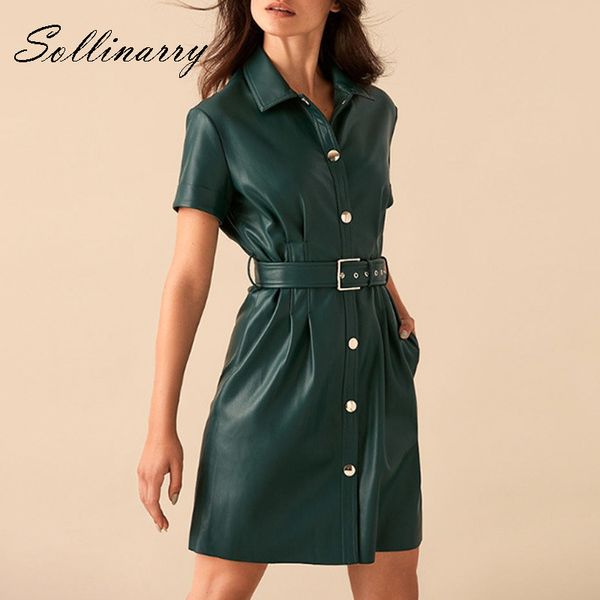 casual dresses sollinarry spring summer pu leather women dress single breasted belt high waist plus size ladies faux bodycon, Black;gray
casual dresses sollinarry spring summer pu leather women dress single breasted belt high waist plus size ladies faux bodycon, Black;gray