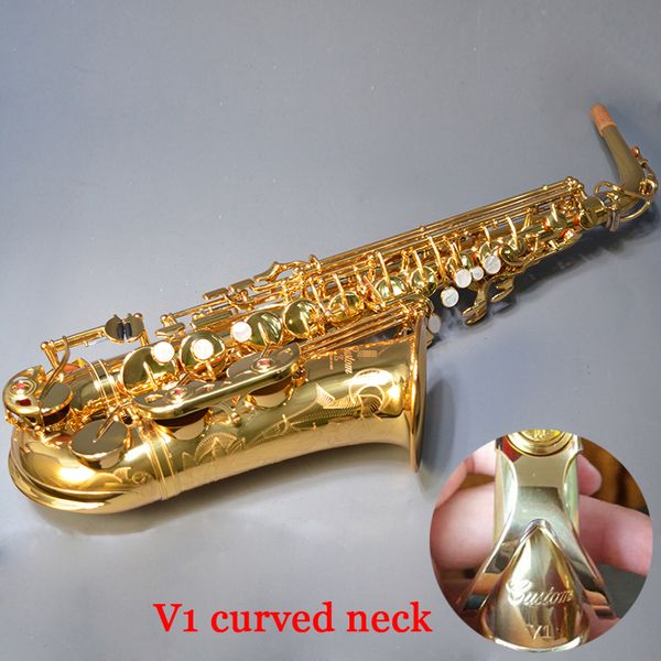 Saxophone alto 82z eb flat v1 curved neck gold ax alto golden profe ional mu ical in trument grade mouthpiece hipping
Saxophone alto 82z eb flat v1 curved neck gold ax alto golden profe ional mu ical in trument grade mouthpiece hipping