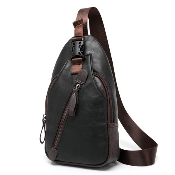 men vintage pu leather chest bag 2019 new casual male crossbody bag waterproof travel shoulder messenger
men vintage pu leather chest bag 2019 new casual male crossbody bag waterproof travel shoulder messenger