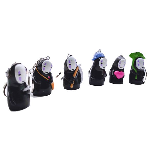 6pcs/lot spirited away japanese anime no face man figure key chain key holder bag charms accessories car keychain gift, Silver
6pcs/lot spirited away japanese anime no face man figure key chain key holder bag charms accessories car keychain gift, Silver