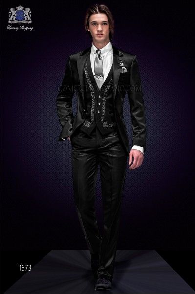embroidery groom tuxedos peak lapel groomsmen mens wedding dress man jacket blazer prom dinner 3 piece suit(jacket+pants+tie+vest) a34, Black;gray
embroidery groom tuxedos peak lapel groomsmen mens wedding dress man jacket blazer prom dinner 3 piece suit(jacket+pants+tie+vest) a34, Black;gray