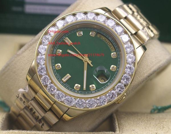 factory supplier luxury wristwatches 41mm day-date green dial asia 2813 movement automatic mechanical mens watch watches, Slivery;brown
factory supplier luxury wristwatches 41mm day-date green dial asia 2813 movement automatic mechanical mens watch watches, Slivery;brown