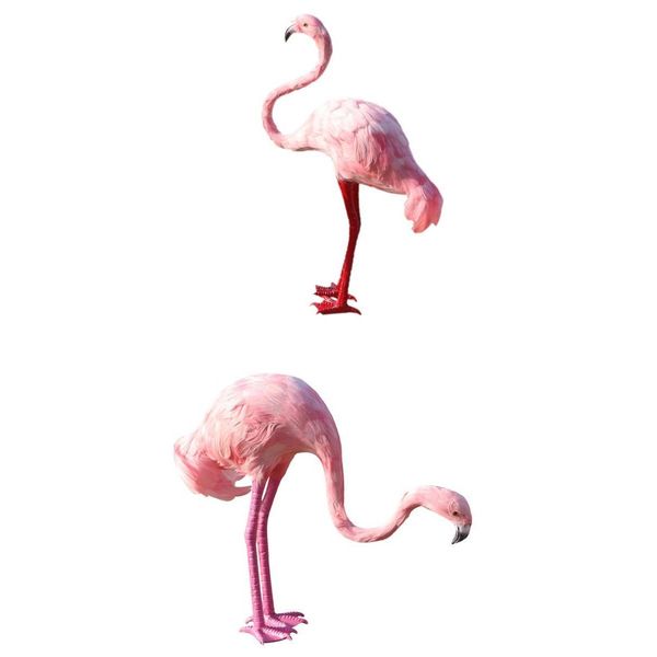 2piece artificial fur flamingo figurine garden ornament looking up+down pink
2piece artificial fur flamingo figurine garden ornament looking up+down pink