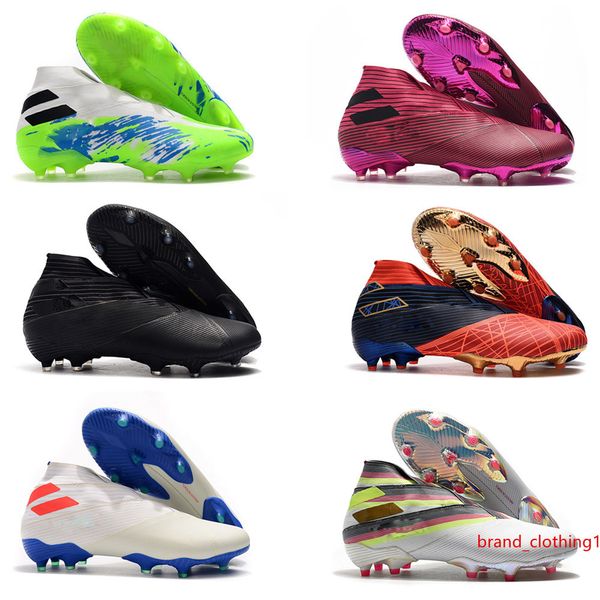 mens messi nemeziz 19 laceless fg ace 19 x 19.1 slip-on soccer shoes football high ankle boots cleats size us6.5-11
mens messi nemeziz 19 laceless fg ace 19 x 19.1 slip-on soccer shoes football high ankle boots cleats size us6.5-11