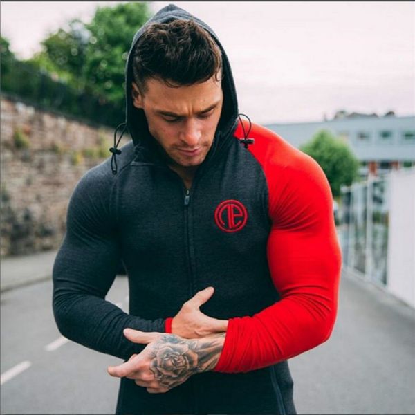 2019 spring men's hoodie slim hooded zipper sweatshirt men's jacket casual sportswear street brand clothing rs-001, Black
2019 spring men's hoodie slim hooded zipper sweatshirt men's jacket casual sportswear street brand clothing rs-001, Black