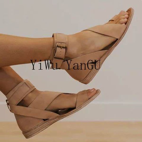 2020 women sandals new summer shoes woman heels sandals for wedges shoes female casual gladiator sandalias mujer, Black