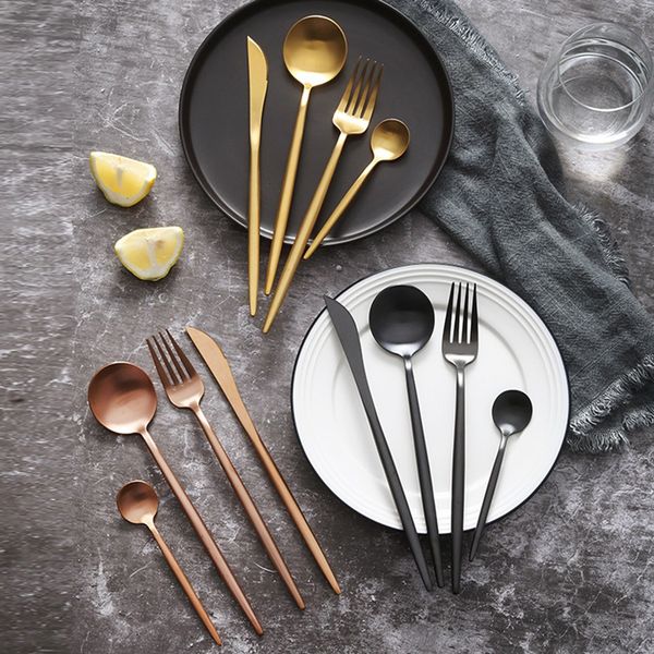 4 pcs dinnerware set 304 stainless steel cutlery kitchen food tableware set
4 pcs dinnerware set 304 stainless steel cutlery kitchen food tableware set