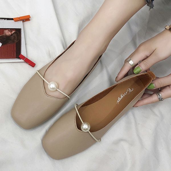 spring autumn women shoes square toe pearl flats slip on shoe woman casual shoes mary janes flat black zapatos mujer n005
spring autumn women shoes square toe pearl flats slip on shoe woman casual shoes mary janes flat black zapatos mujer n005