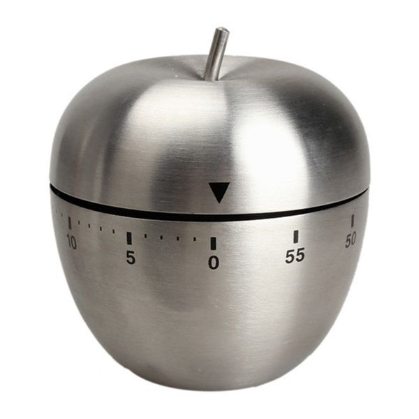 perfect mechanical new kitchen cooking timer alarm 60 minutes stainless steel