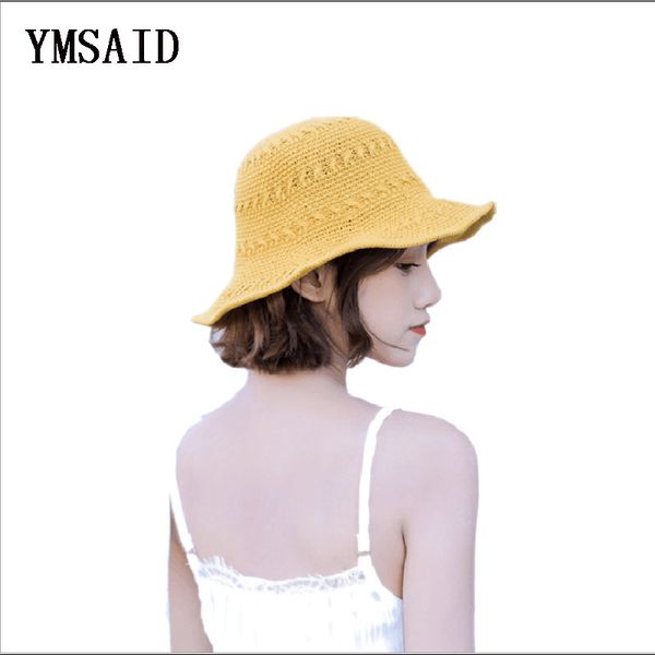 new fashion women fisherman cap spring summer solid color wide brim uv protection sun hat foldable floppy knitting bucket hats, Blue;gray
new fashion women fisherman cap spring summer solid color wide brim uv protection sun hat foldable floppy knitting bucket hats, Blue;gray