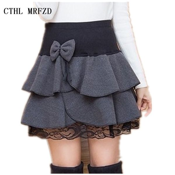 women skirts new autumn and winter women woolen bow flounced skirts short skirt bust, Black
women skirts new autumn and winter women woolen bow flounced skirts short skirt bust, Black