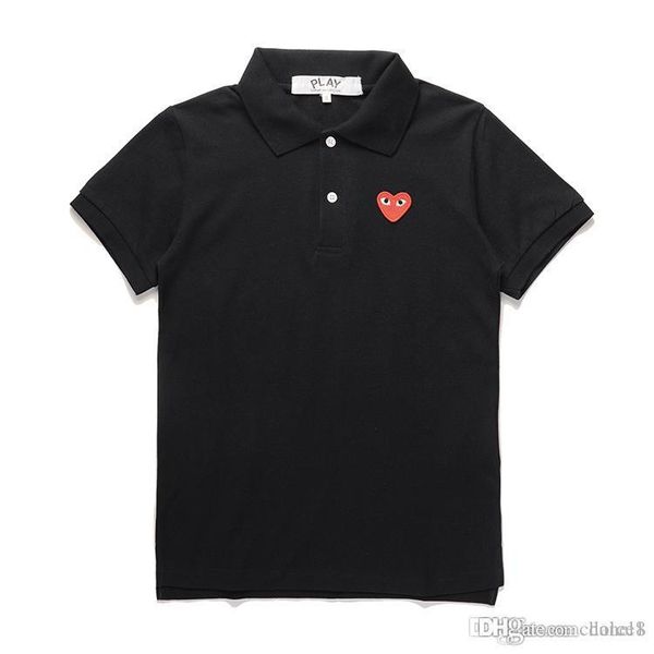 19ss comme des garcons mens 18 designer polo shirts red heart t shirts summer tee fashion clothing, Blue;gray
19ss comme des garcons mens 18 designer polo shirts red heart t shirts summer tee fashion clothing, Blue;gray
