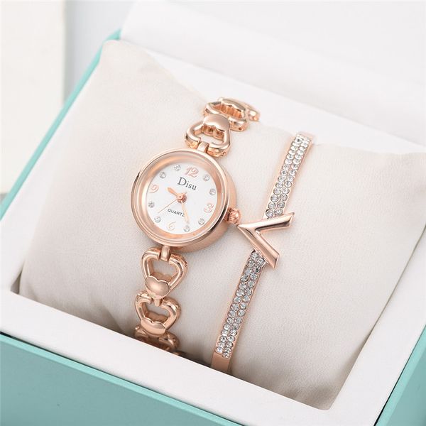 womens watches brand light luxury girl temperament watch bracelet set chain wrisrwatch montres femme saat birthday gift, Slivery;brown
womens watches brand light luxury girl temperament watch bracelet set chain wrisrwatch montres femme saat birthday gift, Slivery;brown