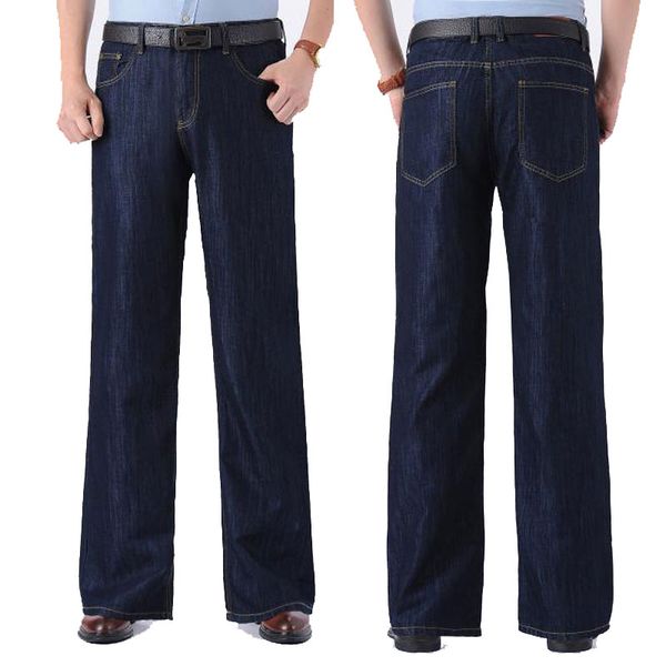 men's jeans men flare loose wide-leg pants straight big feet micro-pants size 28-38 40, Blue
men's jeans men flare loose wide-leg pants straight big feet micro-pants size 28-38 40, Blue