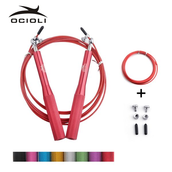 crossfit jump rope adjustable jumping rope training aluminum skipping fitness speed skip training boxing
crossfit jump rope adjustable jumping rope training aluminum skipping fitness speed skip training boxing