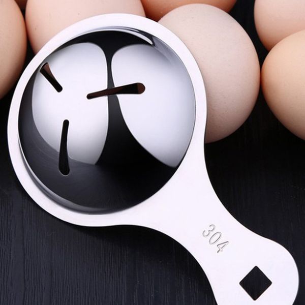 kitchen large thick egg white separator 304 stainless steel egg filter filter chicken egg yolk separator
kitchen large thick egg white separator 304 stainless steel egg filter filter chicken egg yolk separator