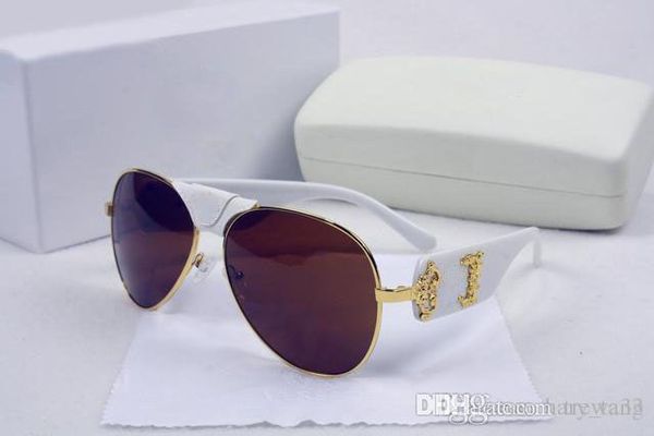 2018designer italy men women sunglasses metal frame removable leather buckle medusa vintage eyeglasses coating lens eyewear box, White;black
2018designer italy men women sunglasses metal frame removable leather buckle medusa vintage eyeglasses coating lens eyewear box, White;black