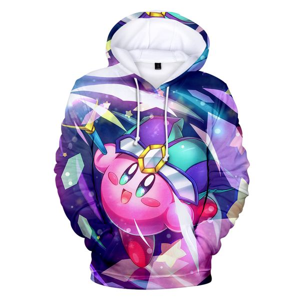 3d anime kirby hoodies cute cartoon game sweatshirt 3d printing jackets men women teenage hip hop outwear, Black
3d anime kirby hoodies cute cartoon game sweatshirt 3d printing jackets men women teenage hip hop outwear, Black