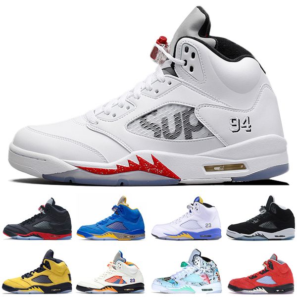2019 5s new arrival 5 wings paris international flight white cement red suede basketball shoes oreo black white metallic women men sneakers
2019 5s new arrival 5 wings paris international flight white cement red suede basketball shoes oreo black white metallic women men sneakers