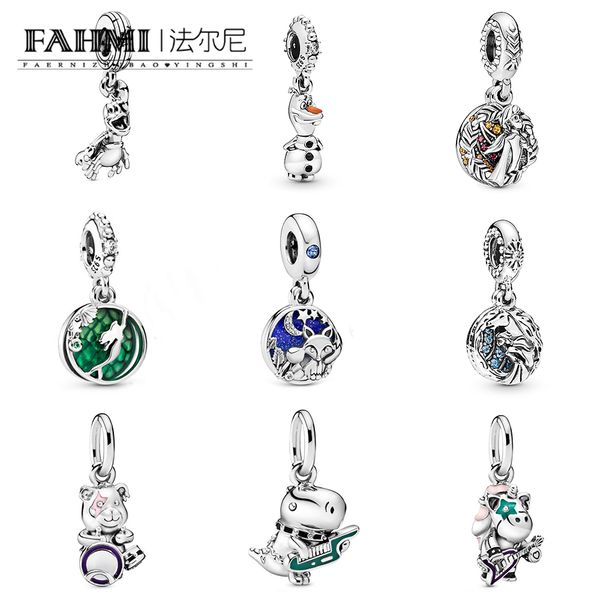 fahmi 100% 925 sterling silver little mermaid dino the dinosaur punk band charm the unicorn punk band charm diy bracelet pendant, Black
fahmi 100% 925 sterling silver little mermaid dino the dinosaur punk band charm the unicorn punk band charm diy bracelet pendant, Black