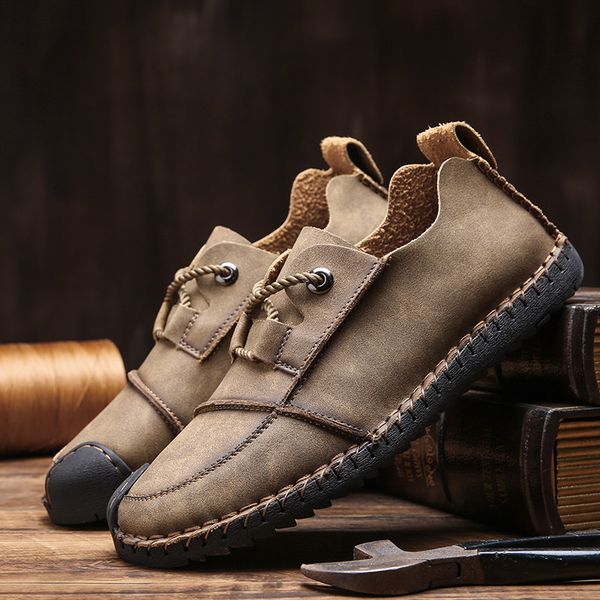 gnome spring autumn new trend men casual leather shoes korean version british versatile lazy shoes male moccasins oxford loafers, Black
gnome spring autumn new trend men casual leather shoes korean version british versatile lazy shoes male moccasins oxford loafers, Black