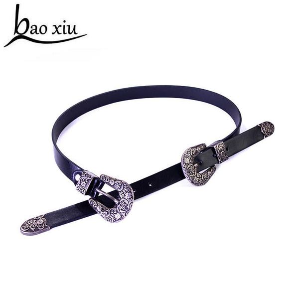 2017 fashion retro double silver metal buckle leather belts for women carving waistband dress decoration female accessories, Black;brown
2017 fashion retro double silver metal buckle leather belts for women carving waistband dress decoration female accessories, Black;brown